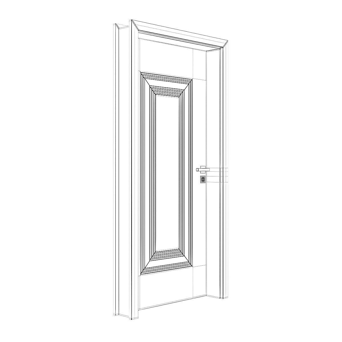 Interior Door 3D model_5
