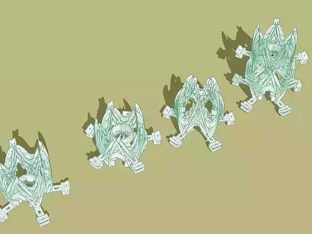 Light cage 9 series Free 3D print model