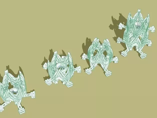Light cage 9 series Free 3D print model