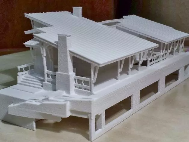 Residential Model1 Free 3D print model