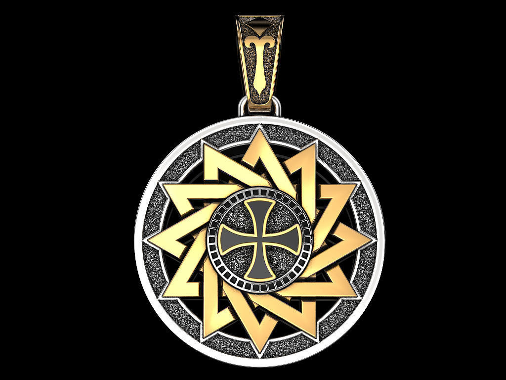 Pendant Erzgamma Star 3D print model_1