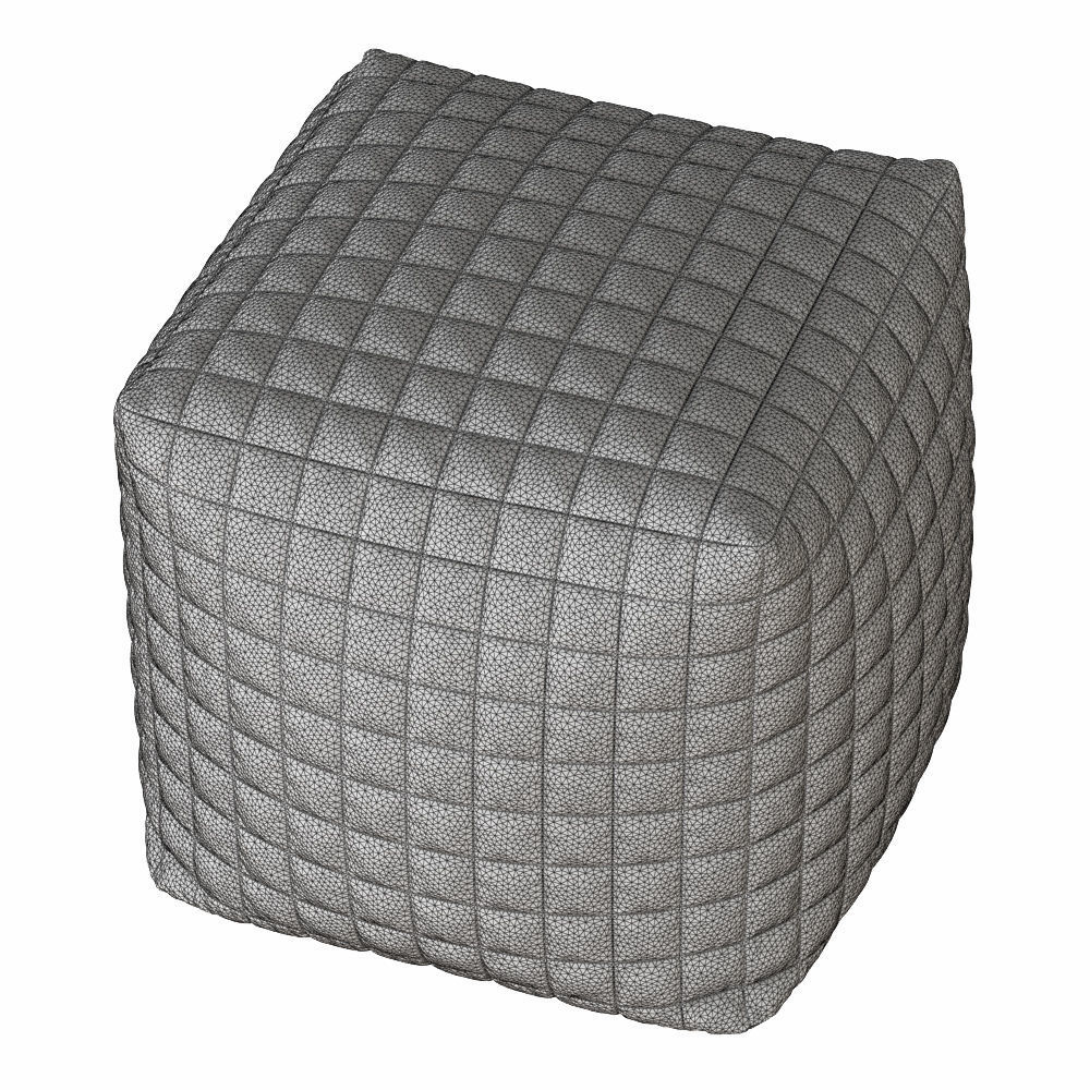 Pouf Cube FATBOY 1 3D model_4