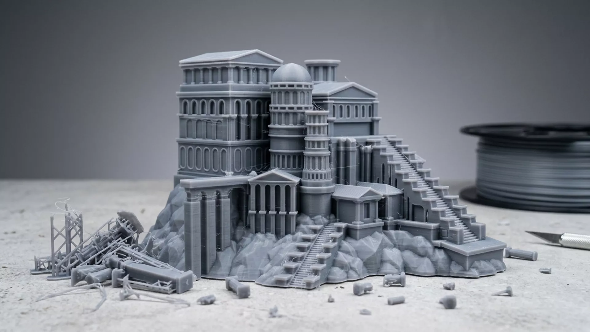 Mount Olympus RoZ 3D print model