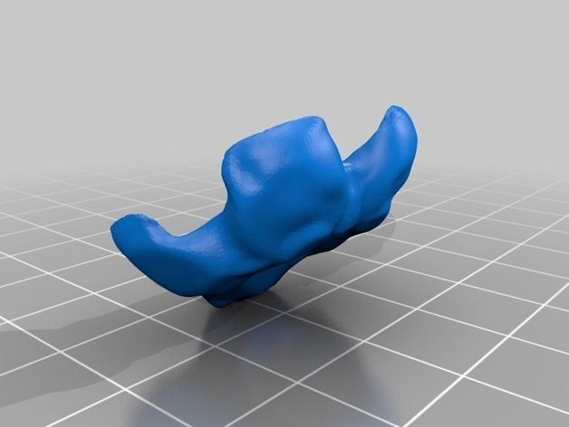 bear silver ring Free 3D print model_3