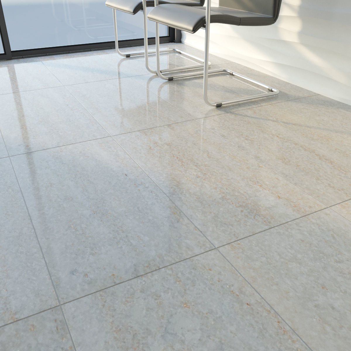 ABC Stone Set 3D model_7