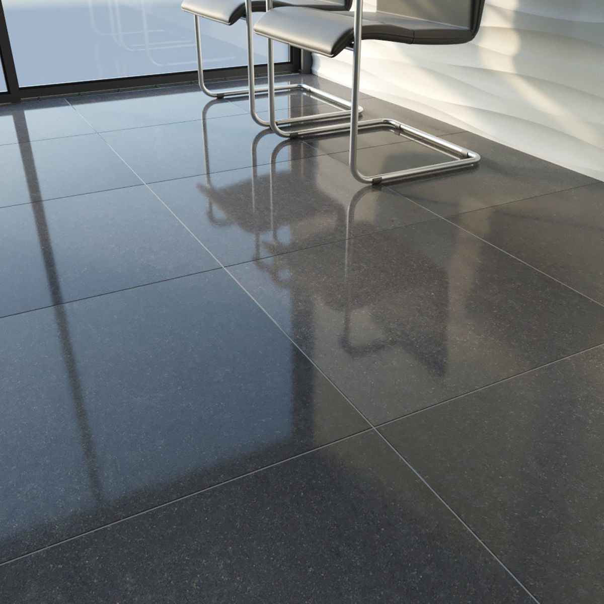 ABC Stone Set 3D model_9