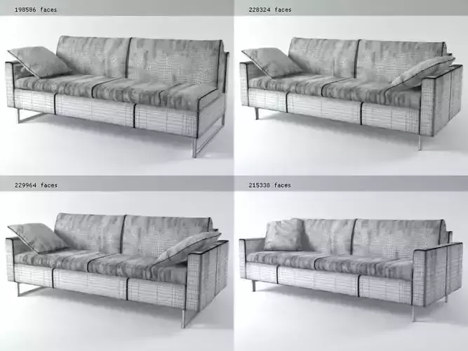 S 2948 four sofas