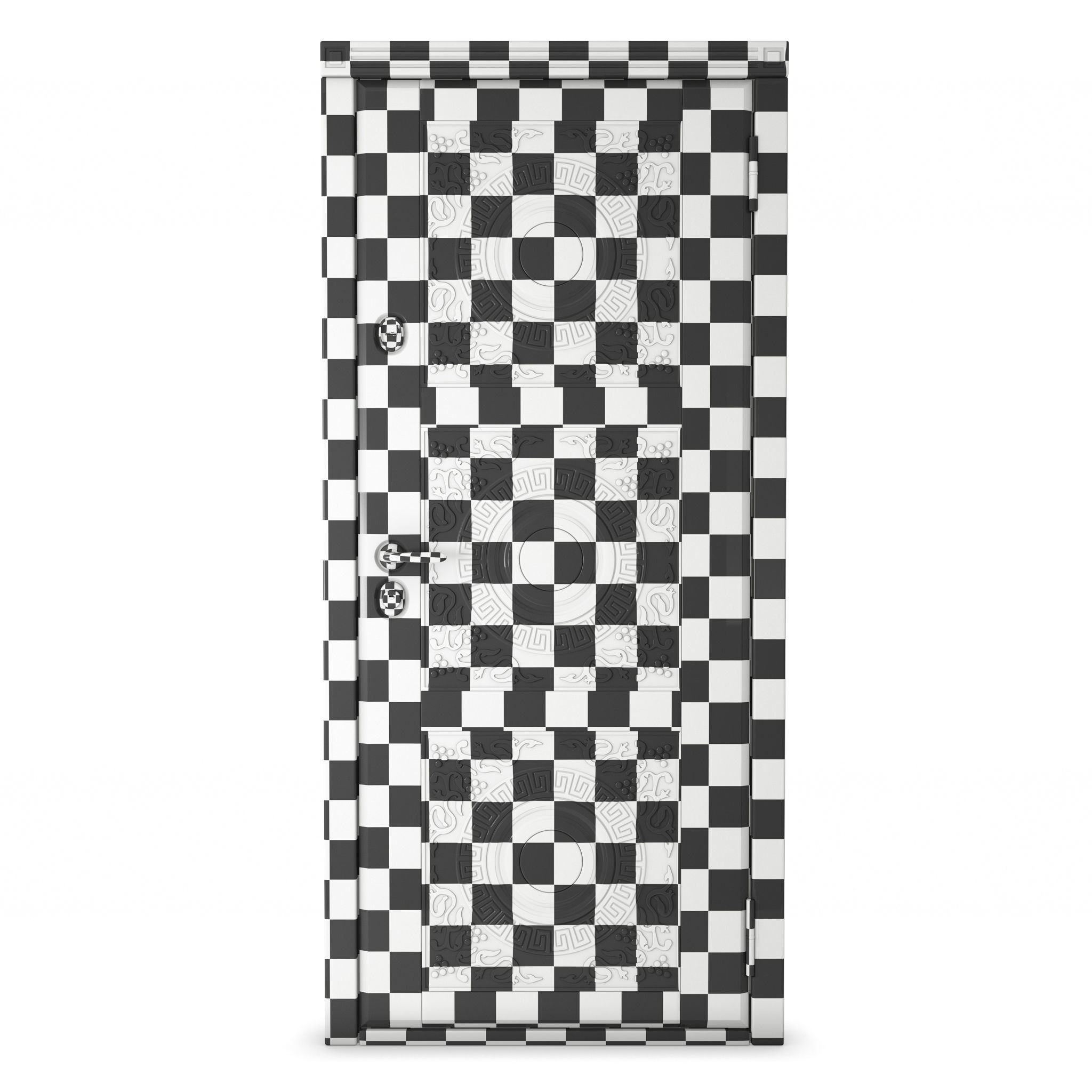 The front door Milano 3D model_8