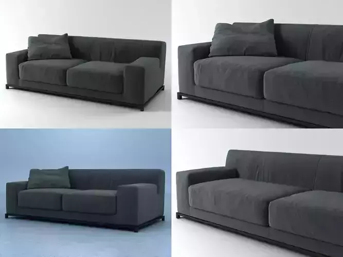F four different sofas