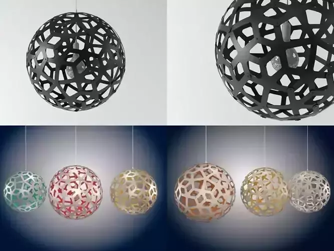 C four pendant lights