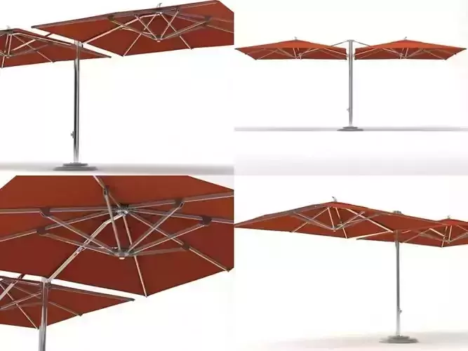 O M MAX D C patio umbrella