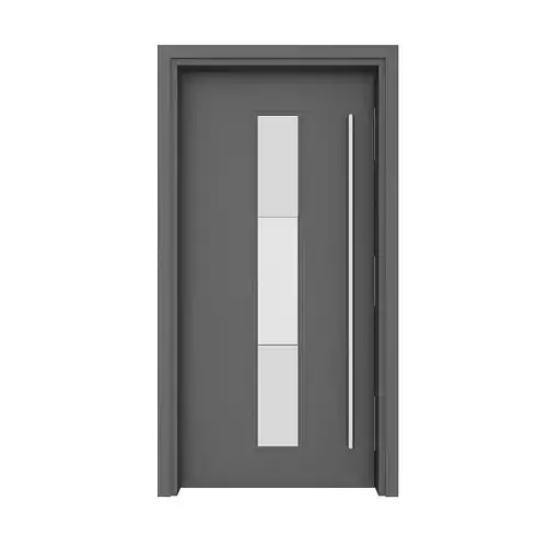 Metal Front Door 3D model