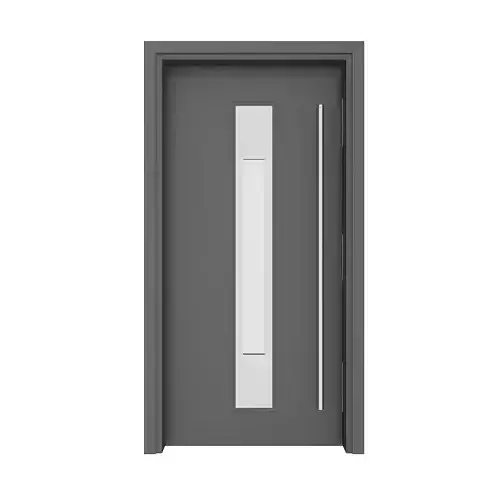 Metal Front Door 3D model