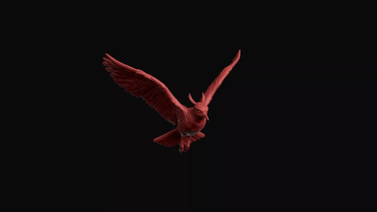 Flying Lapwing 3D print model