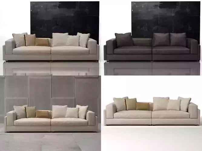 A four different sofas