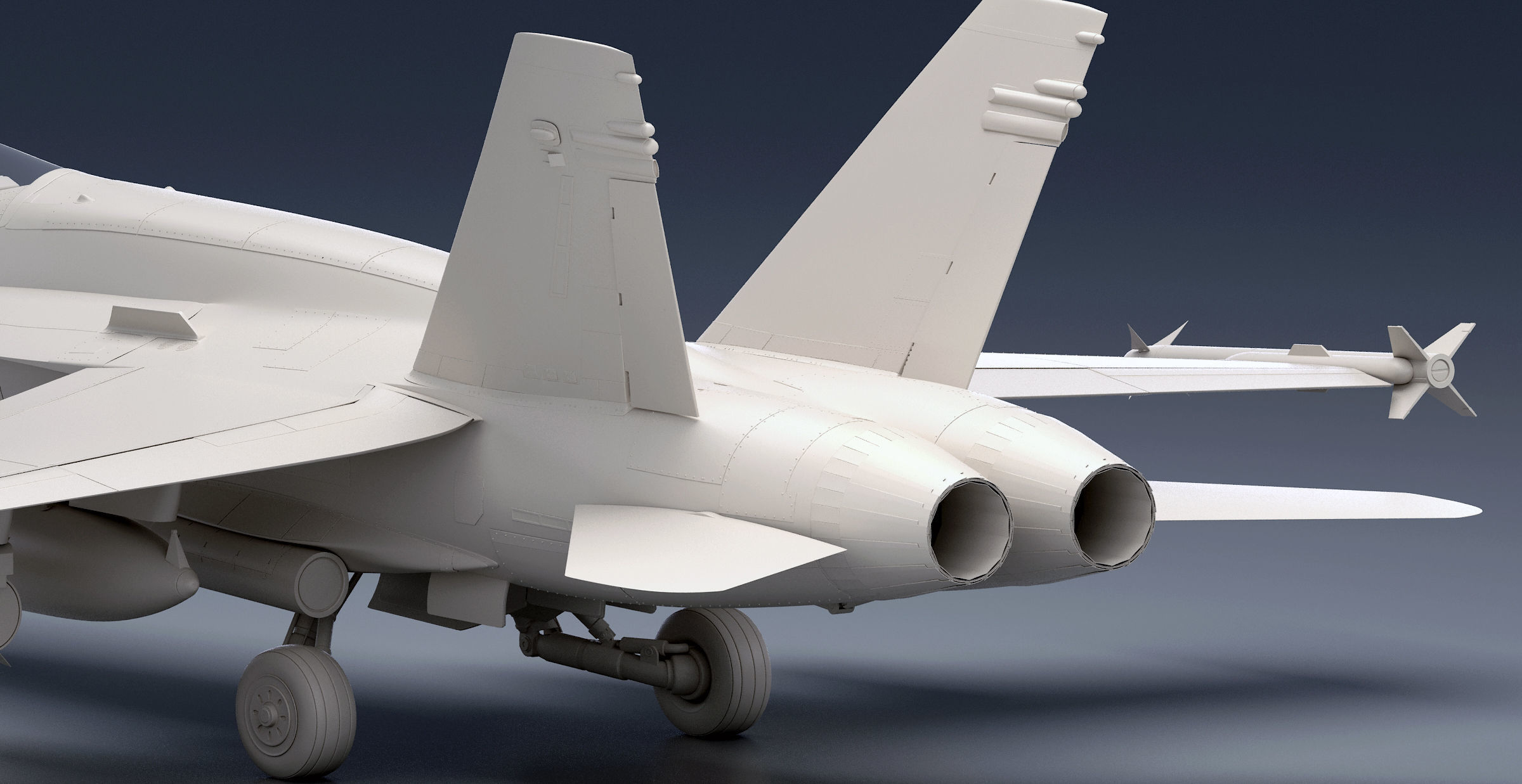 McDonnell Douglas FA-18 Hornet  3D model_9