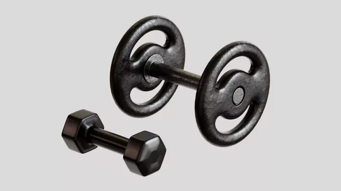 Gym Dumbbell Set