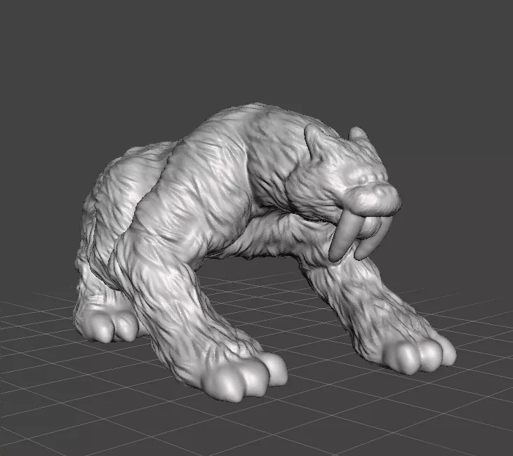 BOG HOUND THE REAL GHOSTBUSTERS MODEL FANTASY HORROR GAMES RPG 3D print model