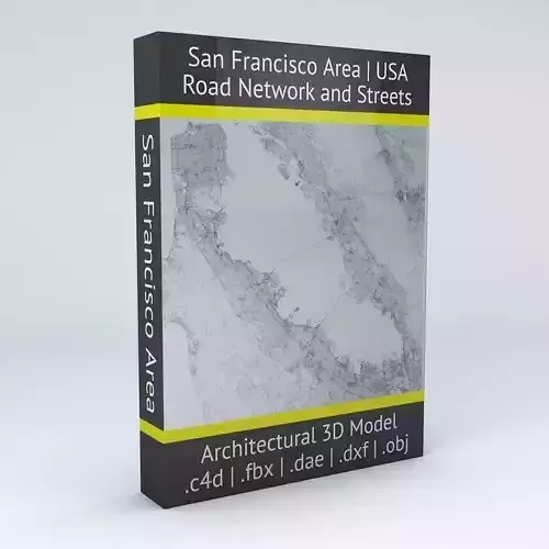 San Francisco Area Road Network and Streets