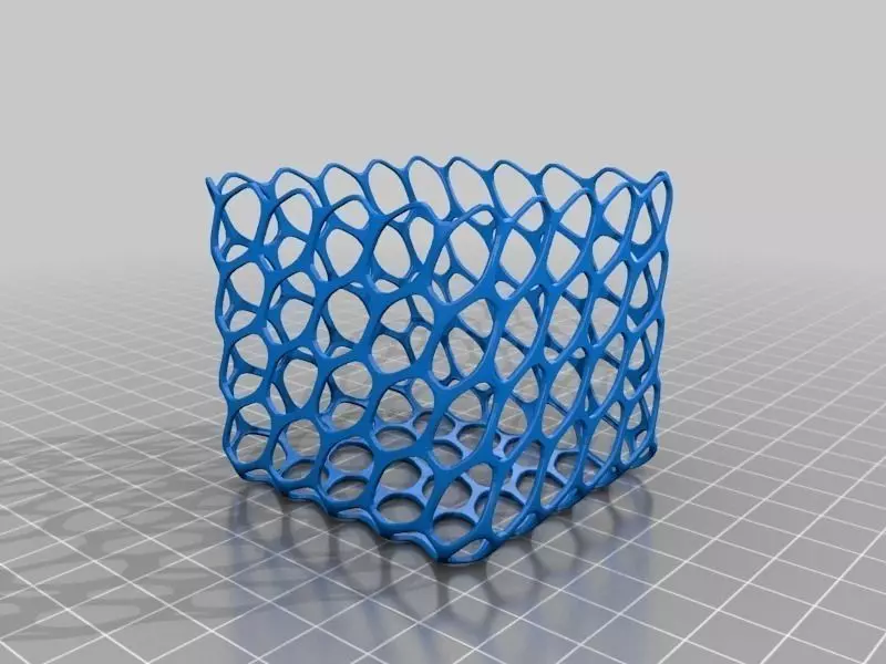 f-base plastic cube Free 3D print model