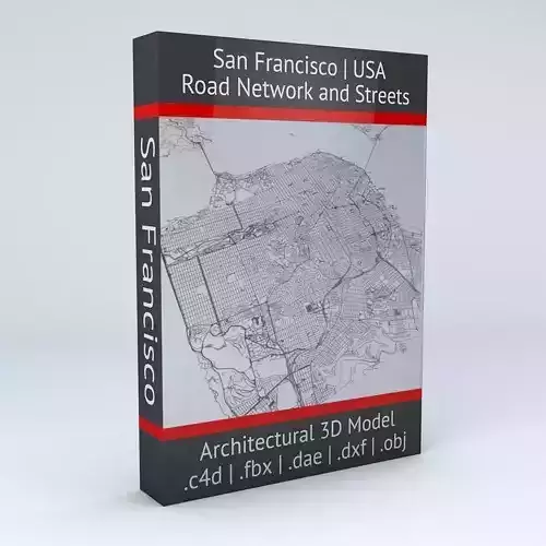 San Francisco Road Network and Streets