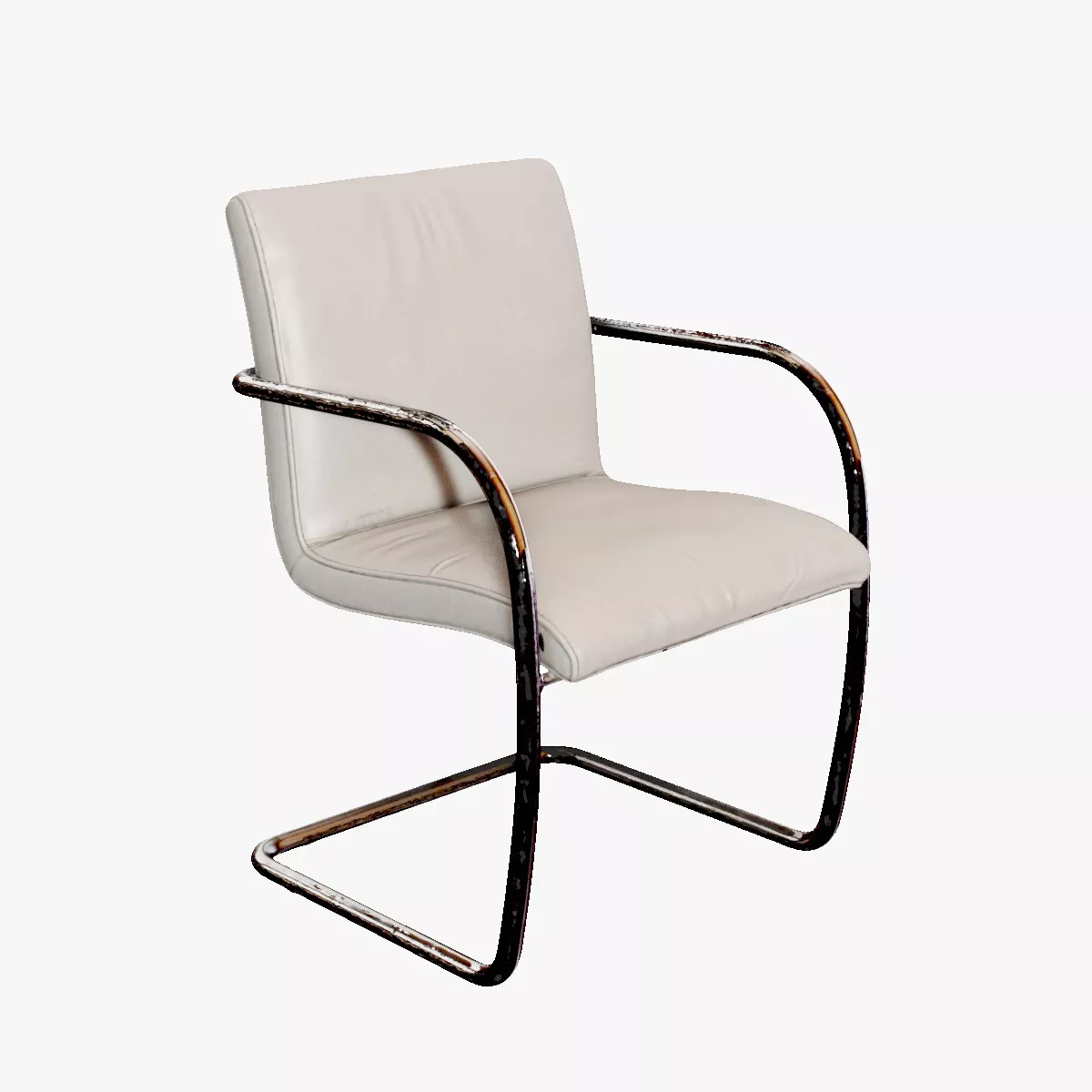 Modern Chair Realistic 3D Model with High Quality Texture Low-poly 3D model