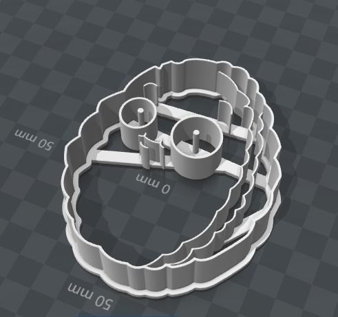 Wall Nut from Plants vs Zombies Cookie Cutter 3D print model_0