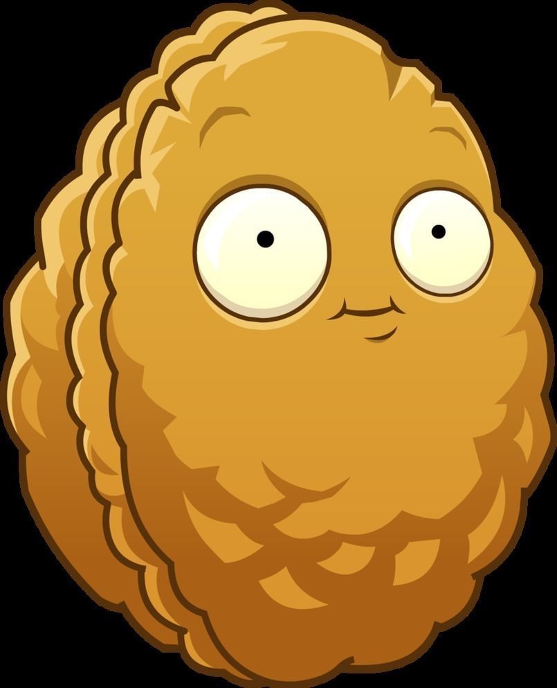 Wall Nut from Plants vs Zombies Cookie Cutter 3D print model_1