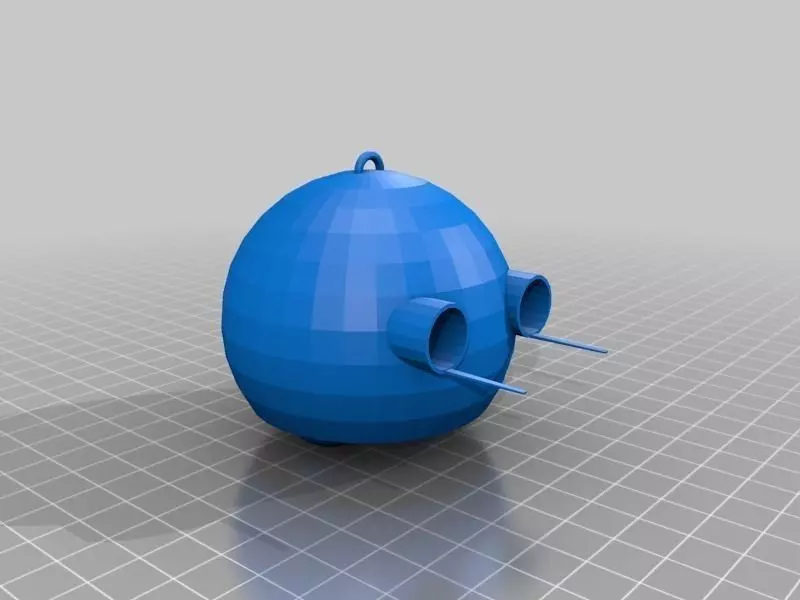 Bipolar Birdhouse Free 3D print model_0