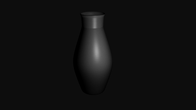 A Vase bowling ball Free low-poly 3D model