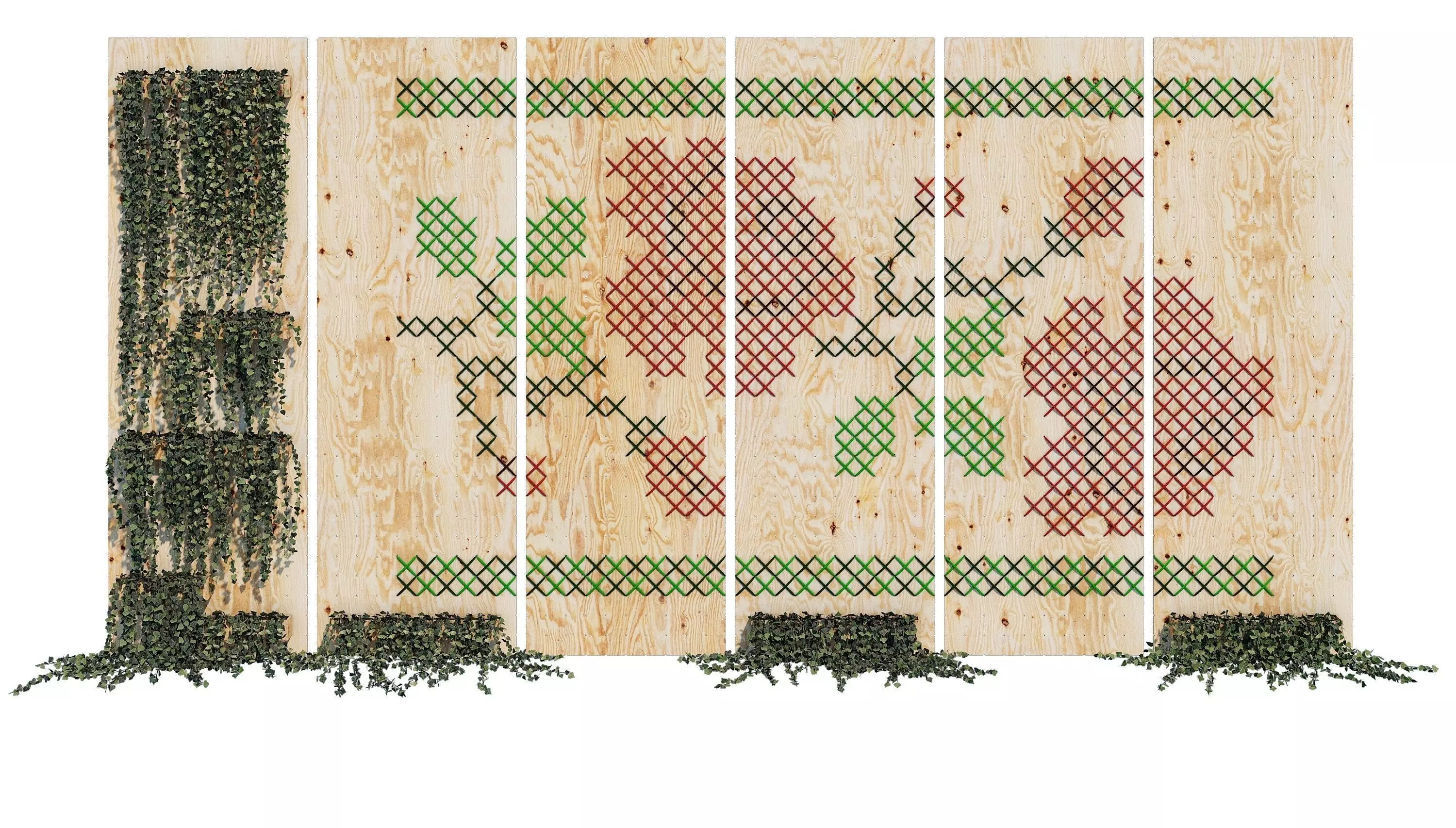 Decorative panels 3D model