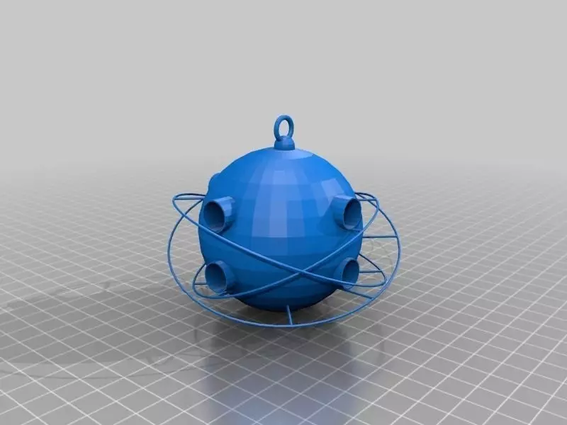MF Planet Birdhouse v2 Free 3D print model