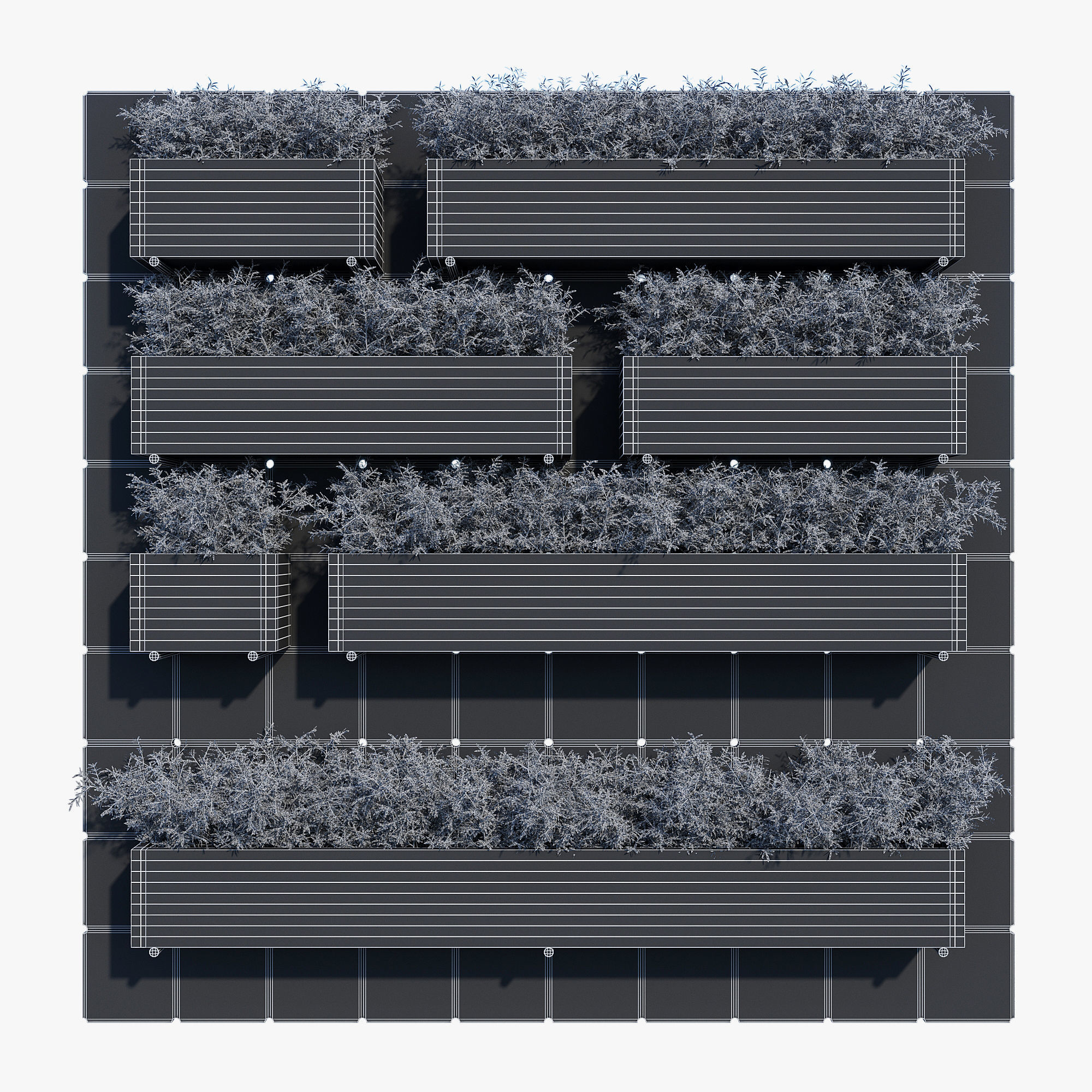 Planter box one 3D model_5