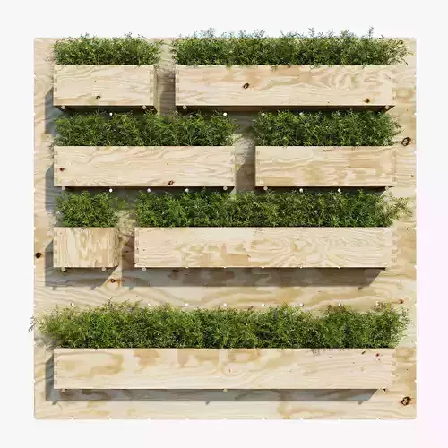 Planter box one 3D model