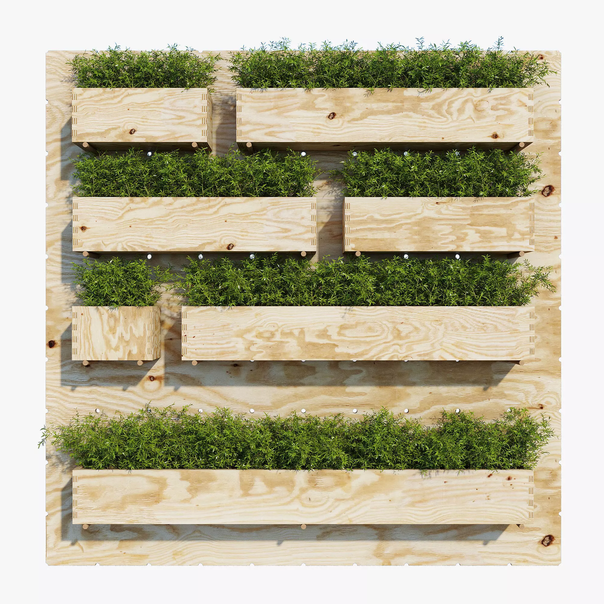 Planter box one 3D model_0