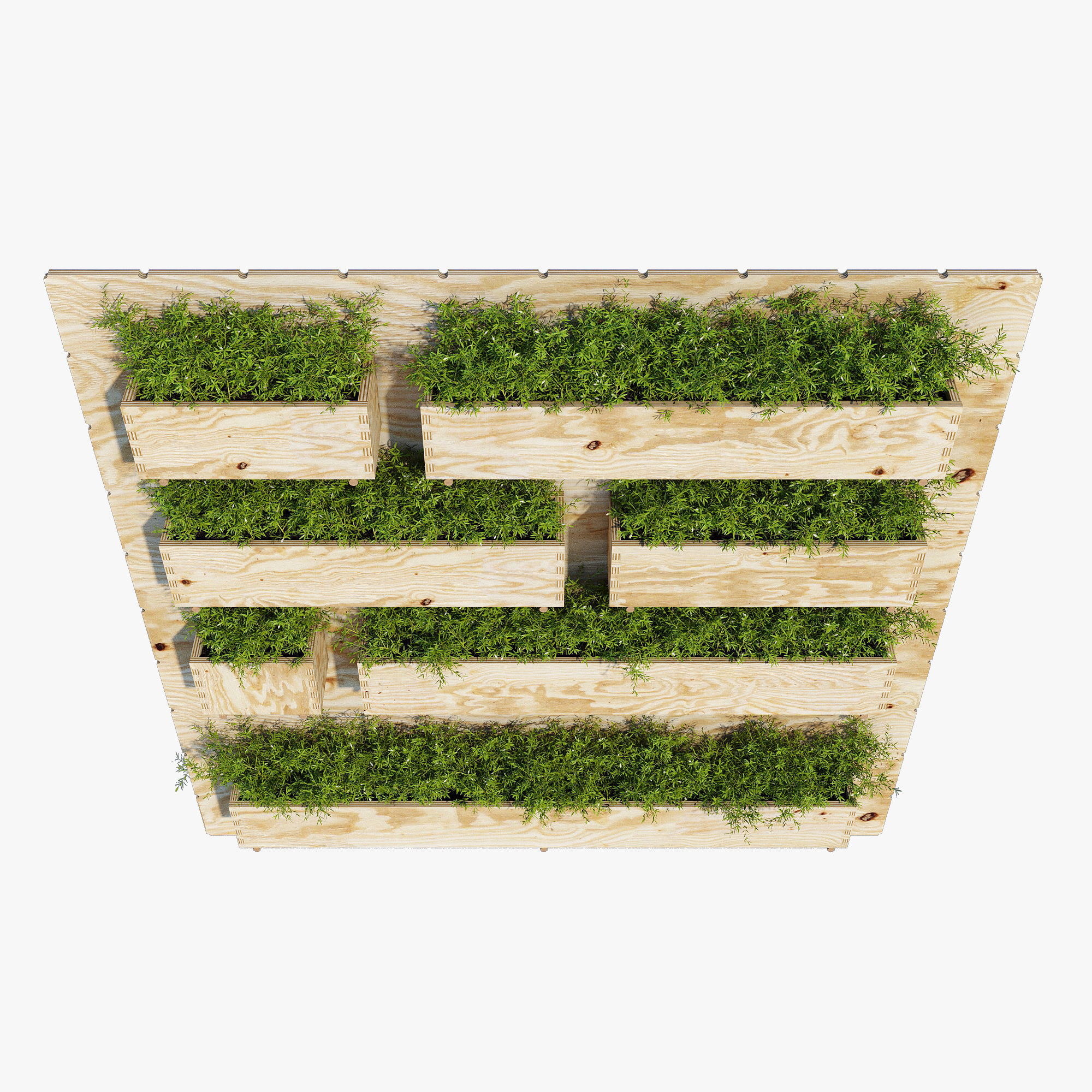 Planter box one 3D model_3