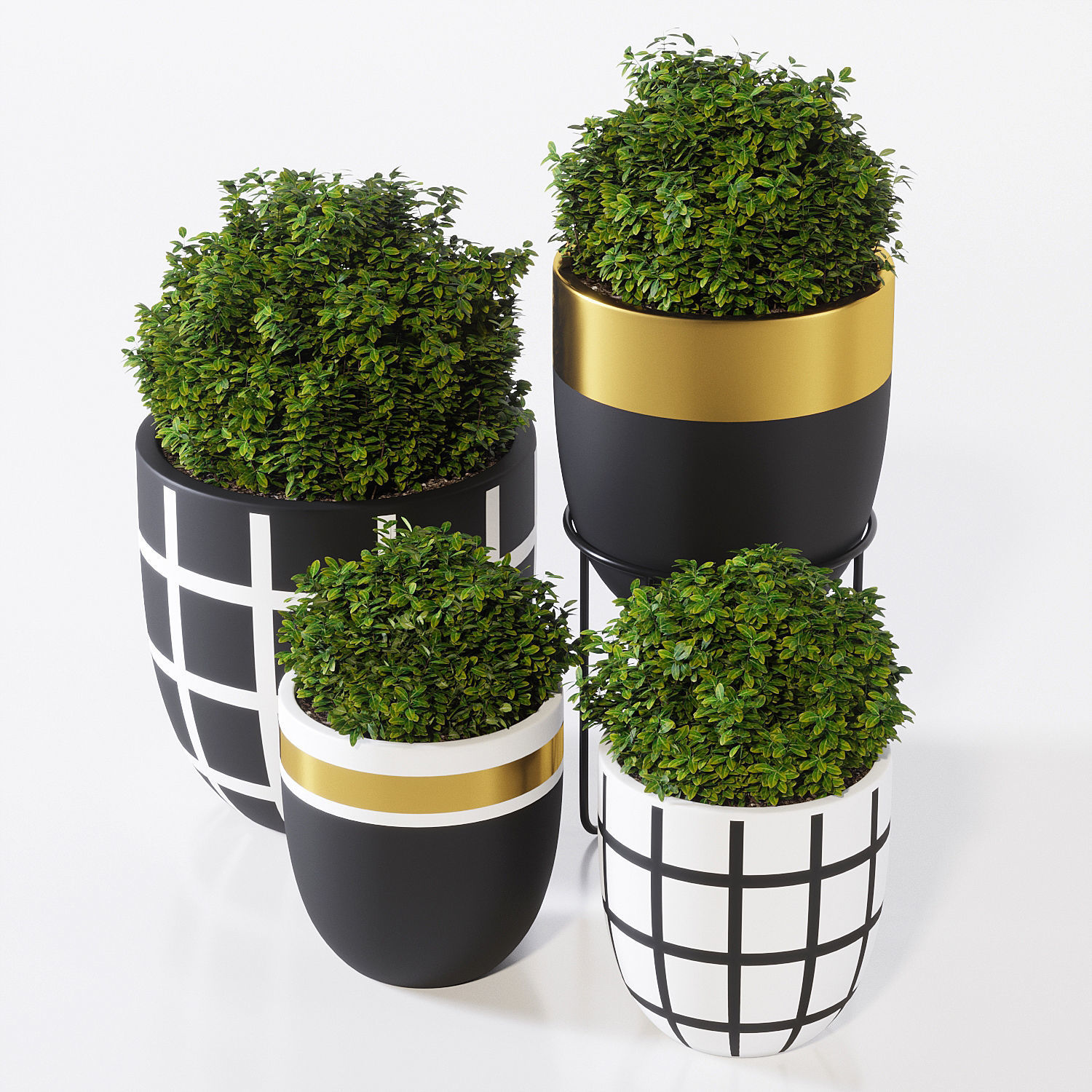 Designtwins pot one 3D model_2