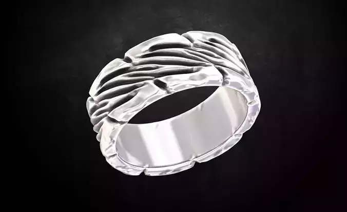 Male bark ring 120 3D print model
