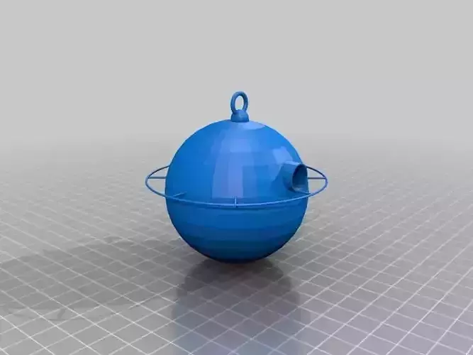 Planet Birdhouse Free 3D print model