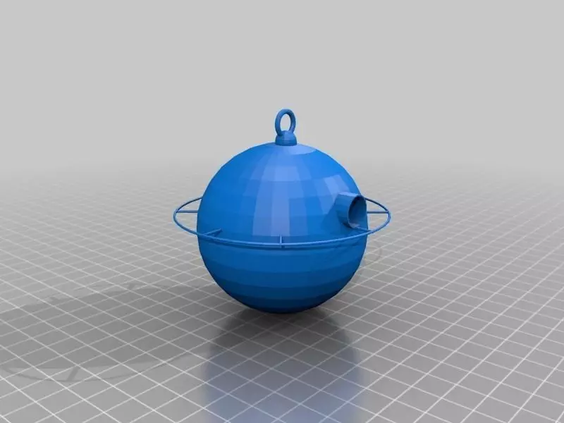 Planet Birdhouse Free 3D print model_0