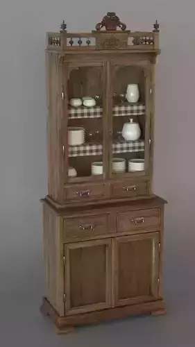 Glass-fronted Cabinet