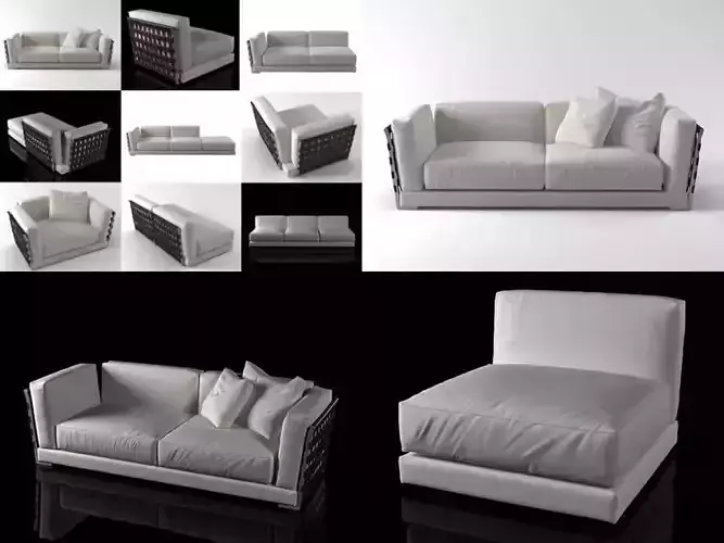C different sofas and chairs