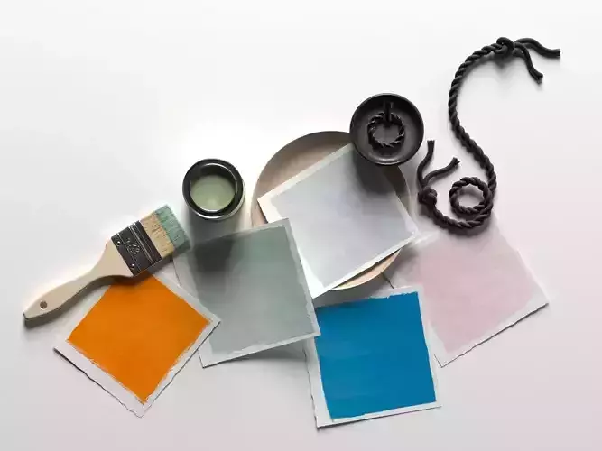 Color Palette Set 3D model