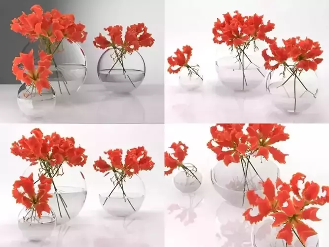 B vases 3D model