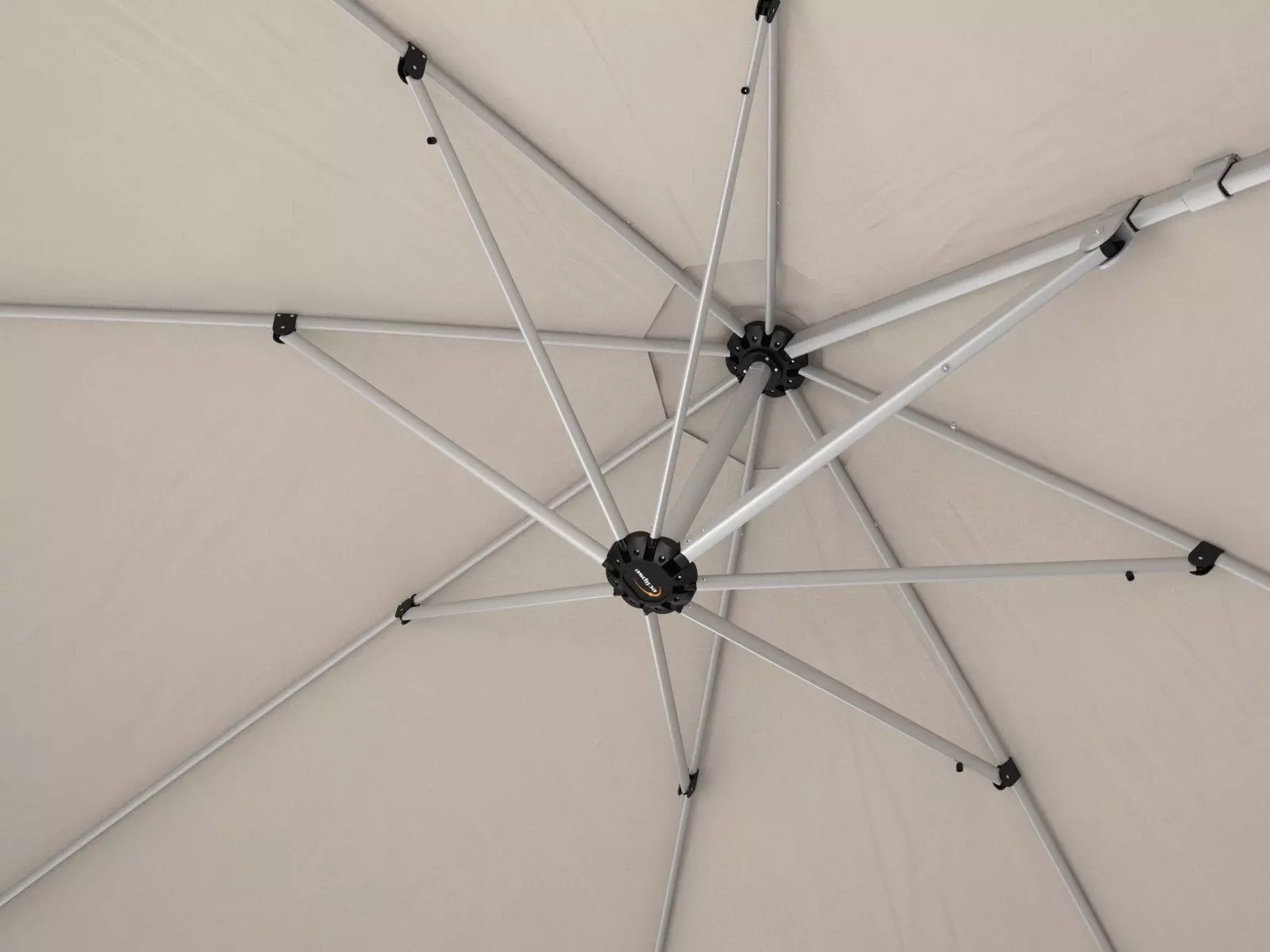 E patio umbrellas 3D model_5