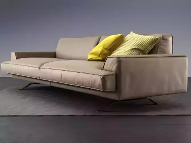 Slab Sofa 220  225