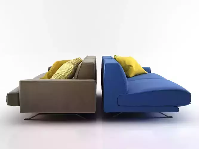 Slab Sofa 220  225