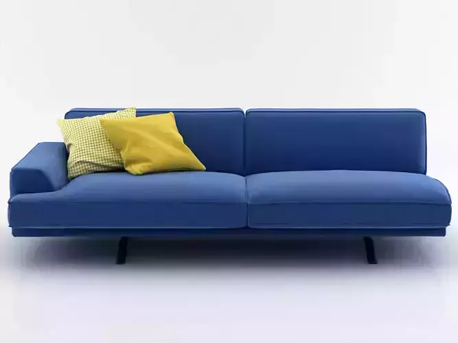 Slab Sofa 220  225 3D model