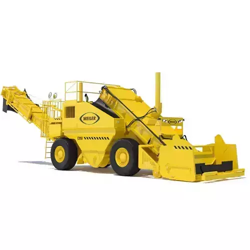 Weiler E2850 remixing transfer vehicle 3D model
