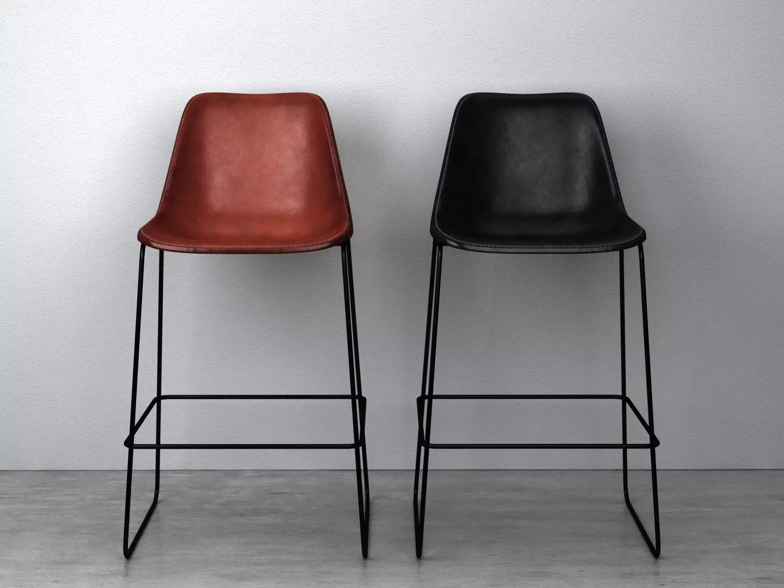 Giron Bar 3D model_1